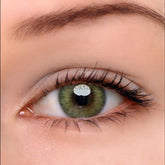 Lentes de contacto de color marrón caqui Pro